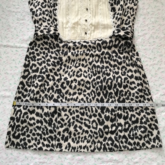 NWT Kimchi Blue June Boatneck Bib Collar Mini Dress L Urban Outfitters - Picture 9 of 15